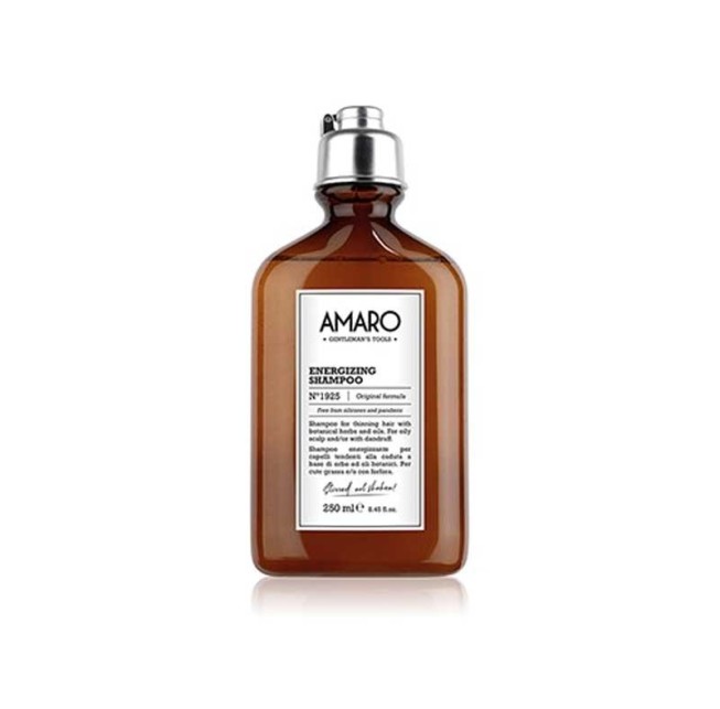 Shampoing énergisant pour cheveux Amaro