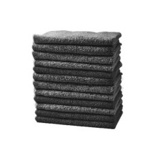 Lot 12 serviettes techniques noires