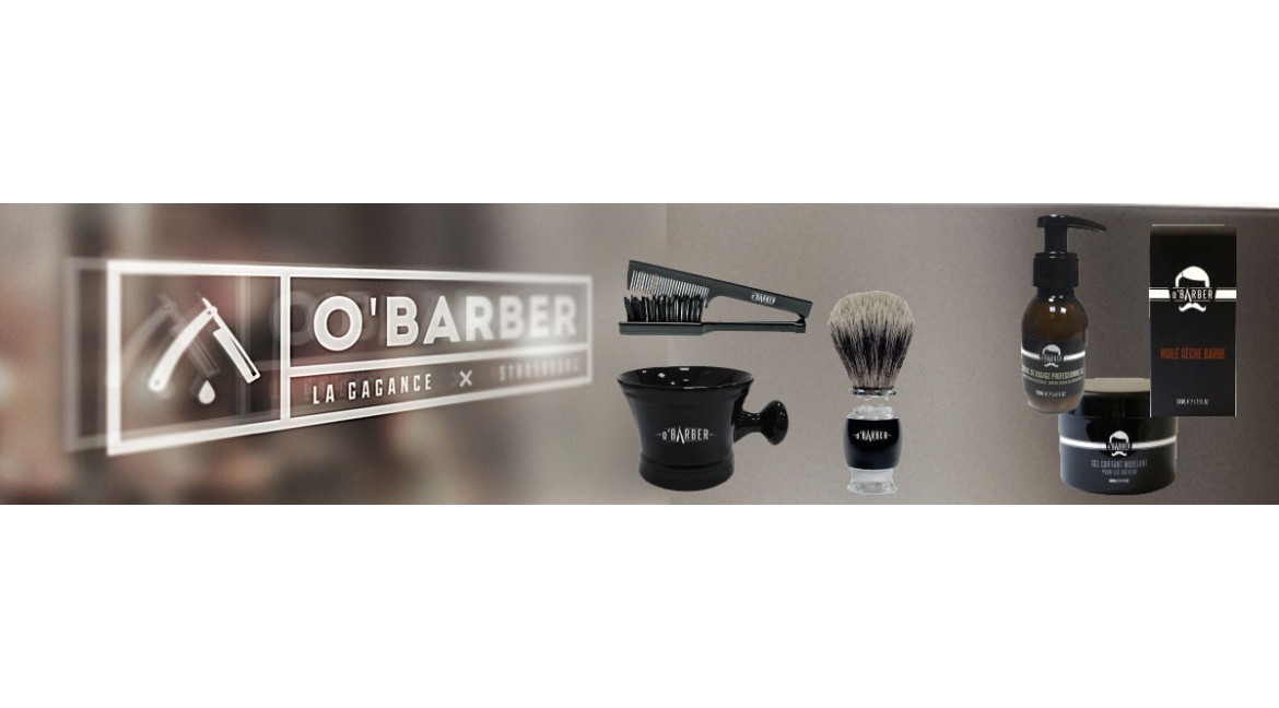 La gamme de produits O'Barber